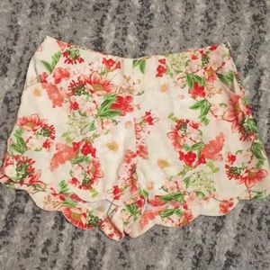 Floral shorts